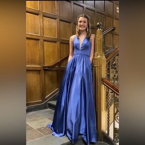 Royal Blue Ball Gown